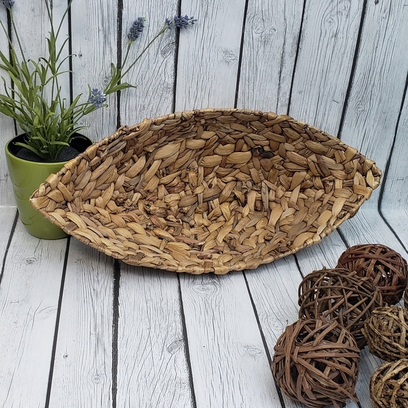 Seagrass Bowl with Rattan Balls - Picture 3 of 6